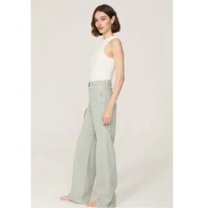 Joes Jeans THE ALLANA HIGH RISE WIDE LEG ANKLE Green Size 30